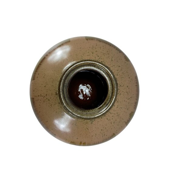 Drip Glazed Pottery Art Vase Home Decor Vintage - Picture 5 of 6